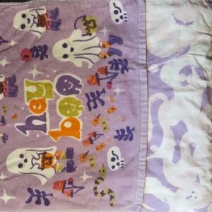 👻 Purple pastel Halloween kitchen towels 👻